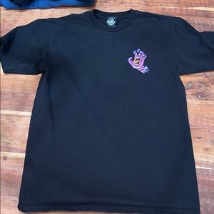Men’s black Santa Cruz T-shirt Sz small